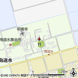 滋賀県長浜市湖北町南速水81周辺の地図