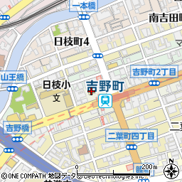 セブンイレブン横浜吉野町駅前店周辺の地図