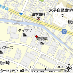 鳥取県米子市旗ヶ崎2033-2周辺の地図