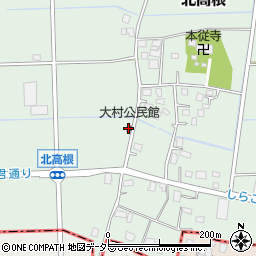 大村公民館周辺の地図