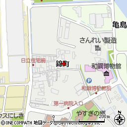 島根県安来市安来町1037周辺の地図