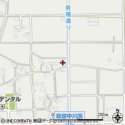 岐阜県本巣市政田934周辺の地図
