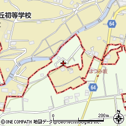 神奈川県伊勢原市日向201-1周辺の地図