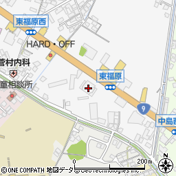 ＪＡ鳥取西部西周辺の地図