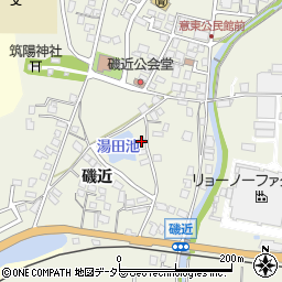 島根県松江市磯近847周辺の地図