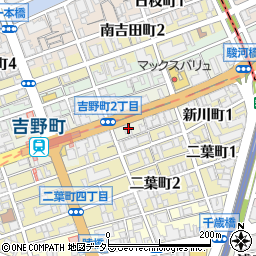 神奈川県横浜市南区吉野町2丁目6周辺の地図