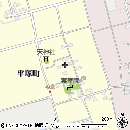 滋賀県長浜市平塚町122周辺の地図