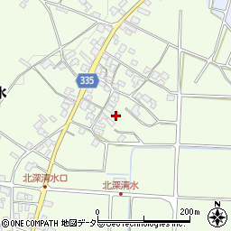 滋賀県高島市今津町深清水993周辺の地図