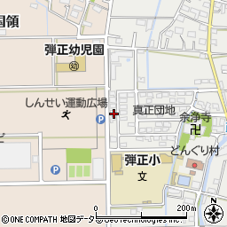 岐阜県本巣市政田2125周辺の地図