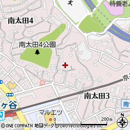 神奈川県横浜市南区南太田3丁目20周辺の地図