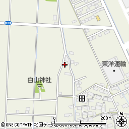 岐阜県安八郡神戸町田230-2周辺の地図