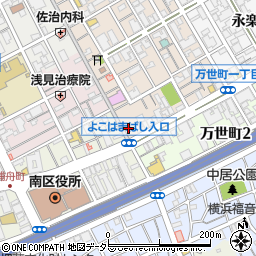 格安スマホの窓口　横浜橋商店街店周辺の地図