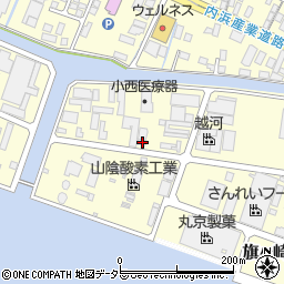 鳥取県米子市旗ヶ崎2208周辺の地図