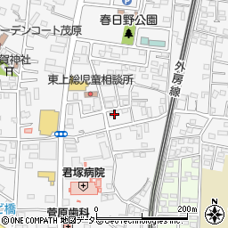 千葉県茂原市高師3010周辺の地図