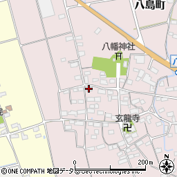 滋賀県長浜市八島町546周辺の地図