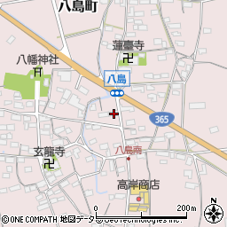 滋賀県長浜市八島町377周辺の地図