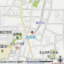 岐阜県本巣市政田1635周辺の地図