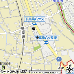 岐阜県本巣市下真桑1430-1周辺の地図