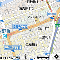 リブゼ横浜サザンシティ周辺の地図