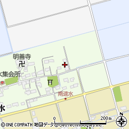滋賀県長浜市湖北町南速水42周辺の地図