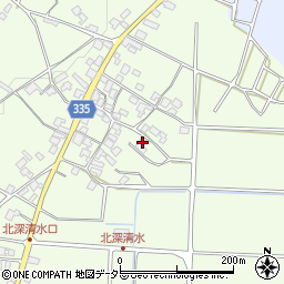 滋賀県高島市今津町深清水983周辺の地図