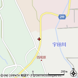 鳥取県米子市淀江町西尾原183周辺の地図