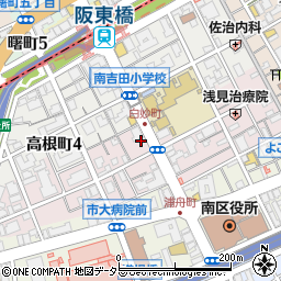 アイペック横浜白妙町第１駐車場周辺の地図