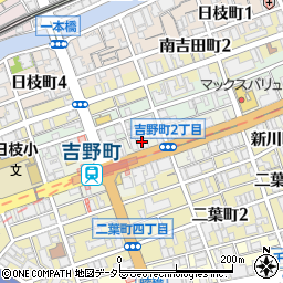 横浜信用金庫吉野町支店周辺の地図
