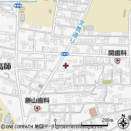 有限会社高梨建築板金周辺の地図