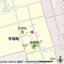 滋賀県長浜市平塚町118周辺の地図