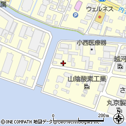 鳥取県米子市旗ヶ崎2212周辺の地図