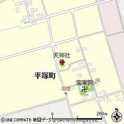 滋賀県長浜市平塚町104周辺の地図