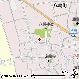 滋賀県長浜市八島町539周辺の地図