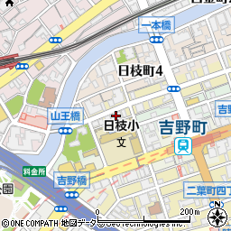ポートハイム第一吉野町周辺の地図