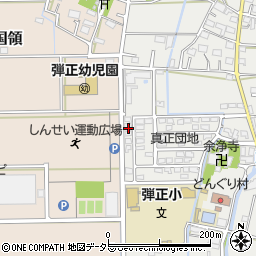 岐阜県本巣市政田2127周辺の地図