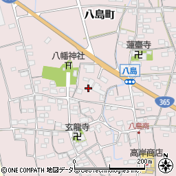 滋賀県長浜市八島町509周辺の地図