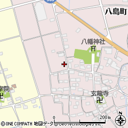 滋賀県長浜市八島町710周辺の地図