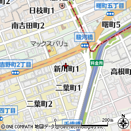神奈川中央ヤクルト販売株式会社　吉野町センター周辺の地図