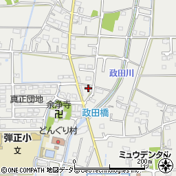 岐阜県本巣市政田2365周辺の地図