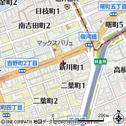 日本生命横浜支店周辺の地図
