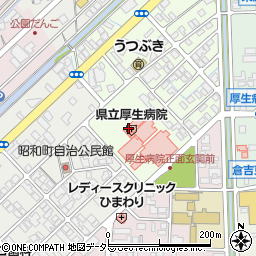 山陰合同銀行鳥取県立厚生病院 ＡＴＭ周辺の地図
