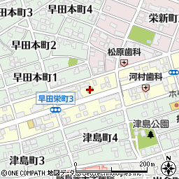 ファミリーマート早田栄町店周辺の地図