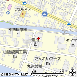 鳥取県米子市旗ヶ崎2021-7周辺の地図