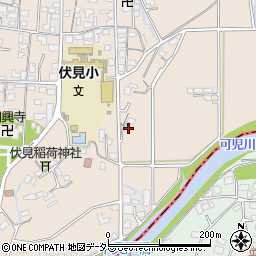 岐阜県可児郡御嵩町伏見140周辺の地図