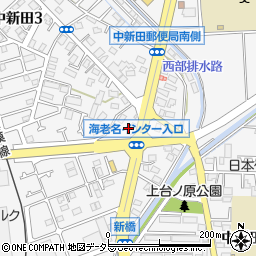 神奈川石油株式会社セルフ海老名周辺の地図