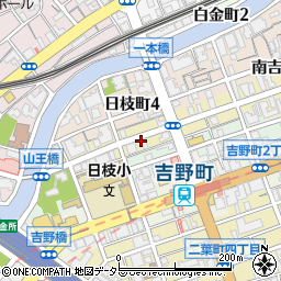 リパーク横浜南吉田町４丁目駐車場周辺の地図