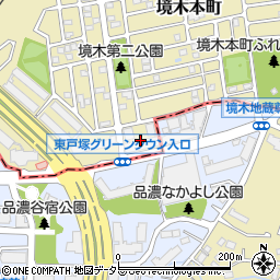 神奈川県横浜市保土ケ谷区境木本町52周辺の地図