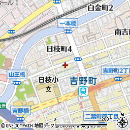 神奈川県横浜市南区南吉田町4丁目周辺の地図