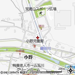 神奈川県厚木市小野2291周辺の地図