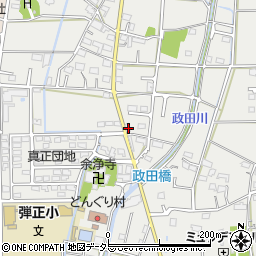岐阜県本巣市政田2361-3周辺の地図